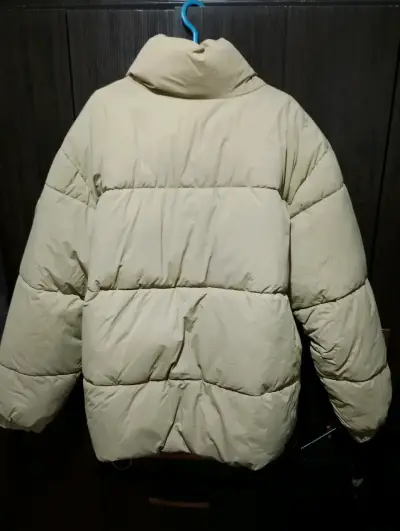 Chaqueta puffer beige - miniatura 2