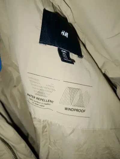 Chaqueta puffer beige - miniatura 3