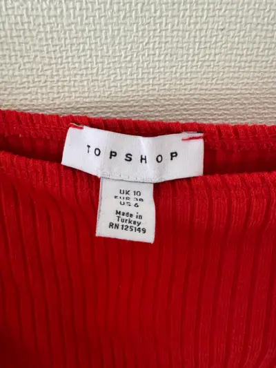 Body rojo TopShop - miniatura 5