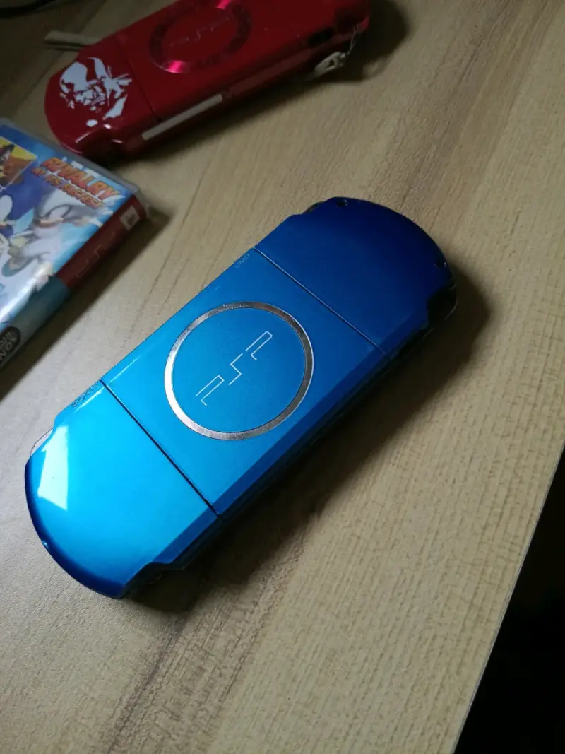 Consola portátil Sony PSP 3000 azul - 2