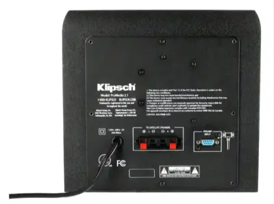 Subwoofer Klipsch ProMedia 2.1 - miniatura 1