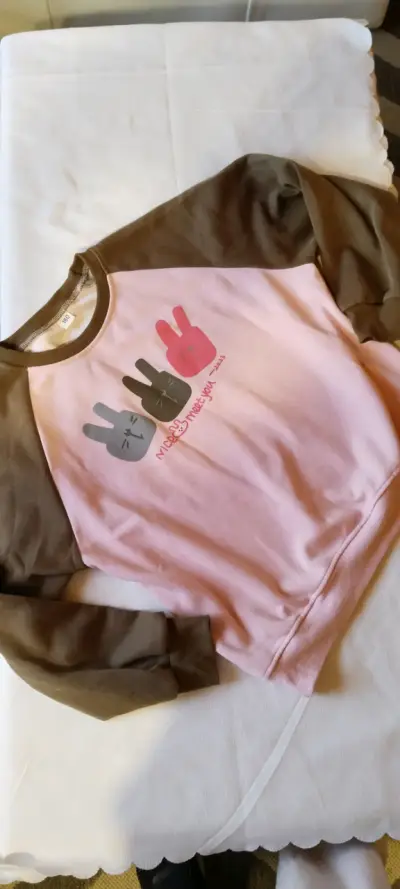 Polera infantil estampada rosa - miniatura 2