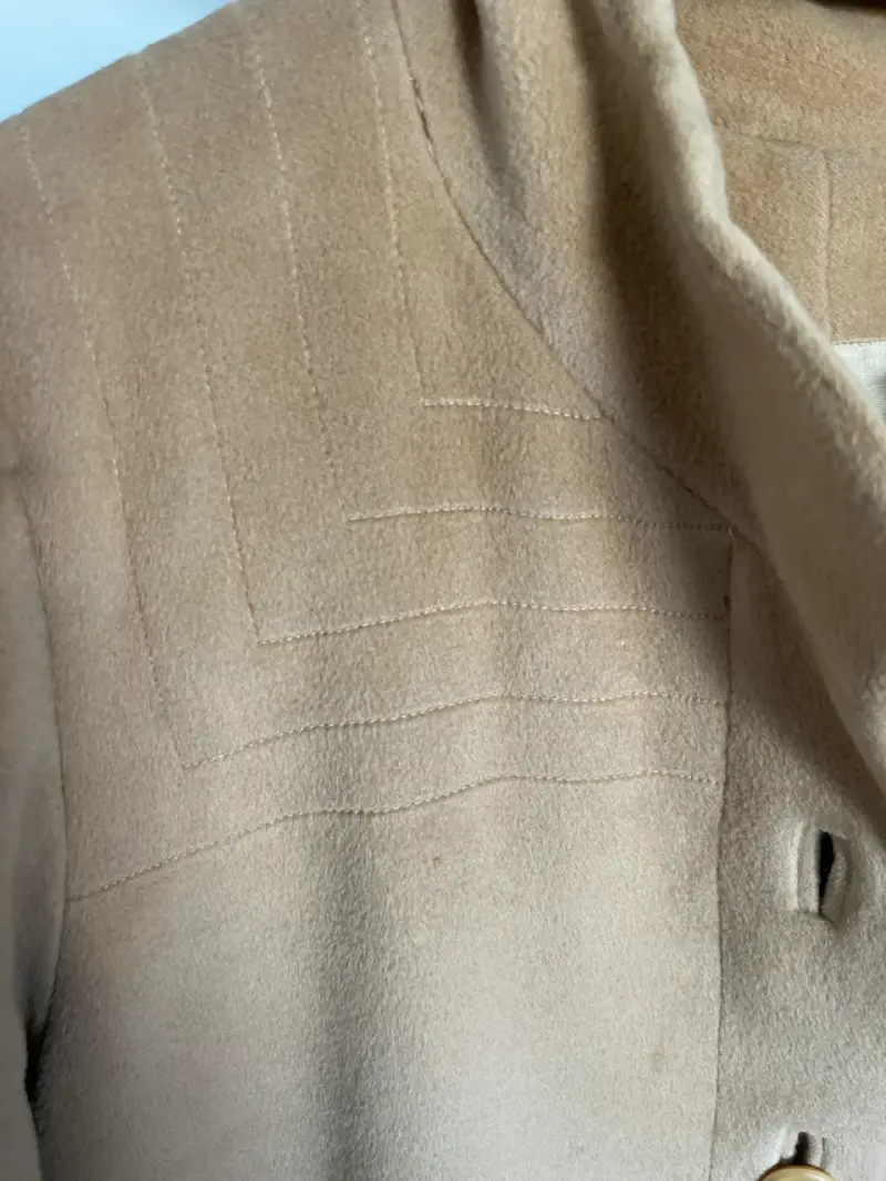 Abrigo largo beige - 2