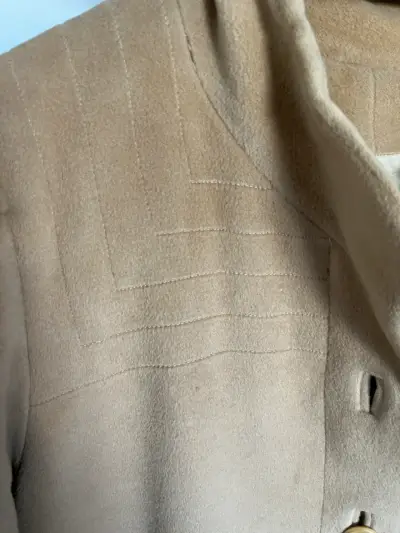Abrigo largo beige - miniatura 2