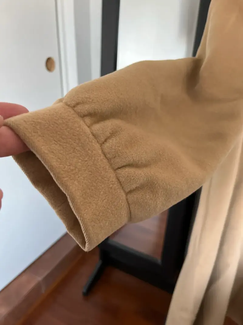 Abrigo largo beige - 3