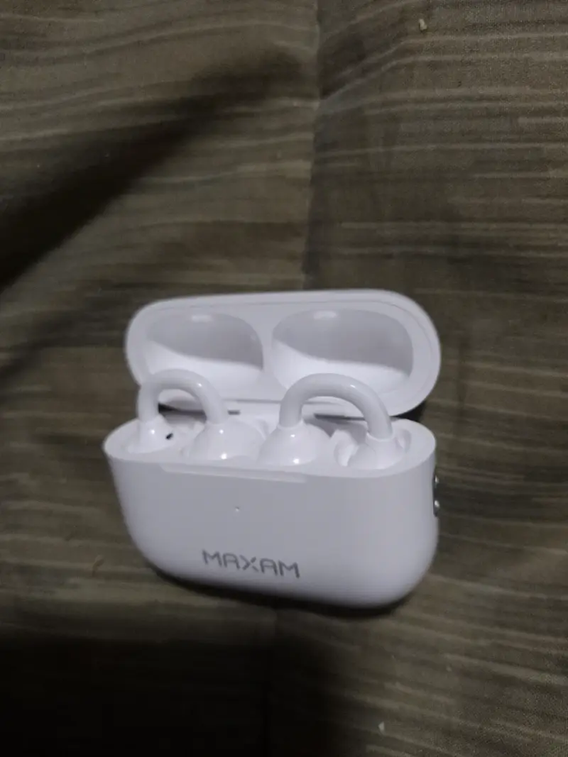 Audífonos inalámbricos Maxam blancos