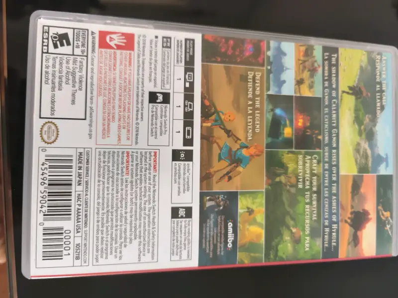 Juego The Legend of Zelda: Breath of the Wild - 2