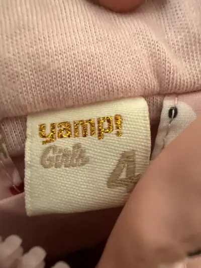 Chaqueta impermeable infantil rosa - miniatura 2