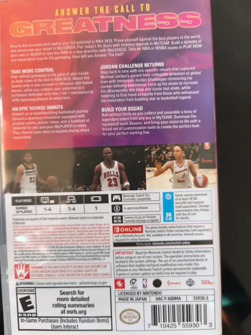 NBA 2K23 para Nintendo Switch - 2