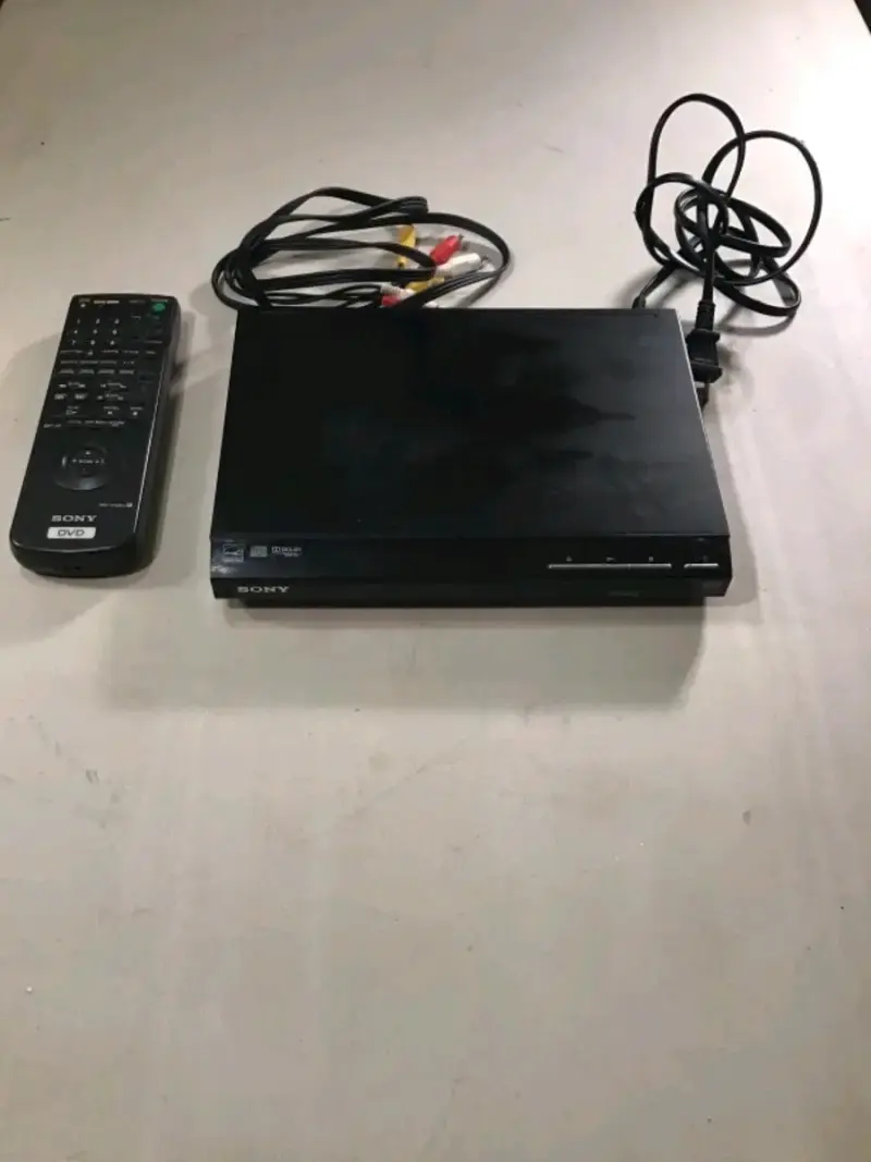 Reproductor DVD Sony con control