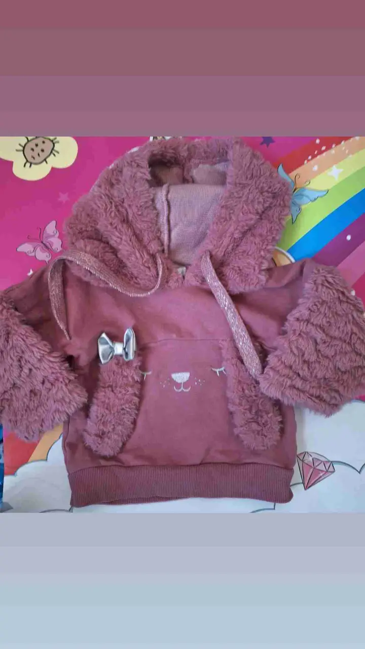 Polerón infantil con capucha - 1
