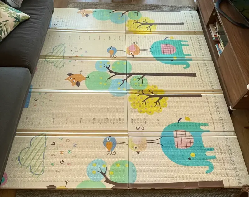 Alfombra anti golpes plegable, Glom. - 1