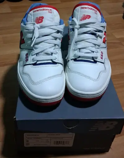 Zapatillas New Balance blancas - miniatura 4