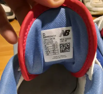 Zapatillas New Balance blancas - miniatura 5