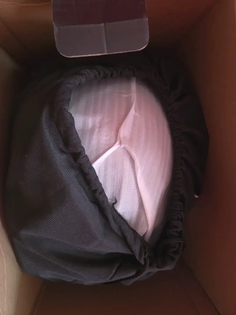 Casco GHB negro doble visera XL - 1