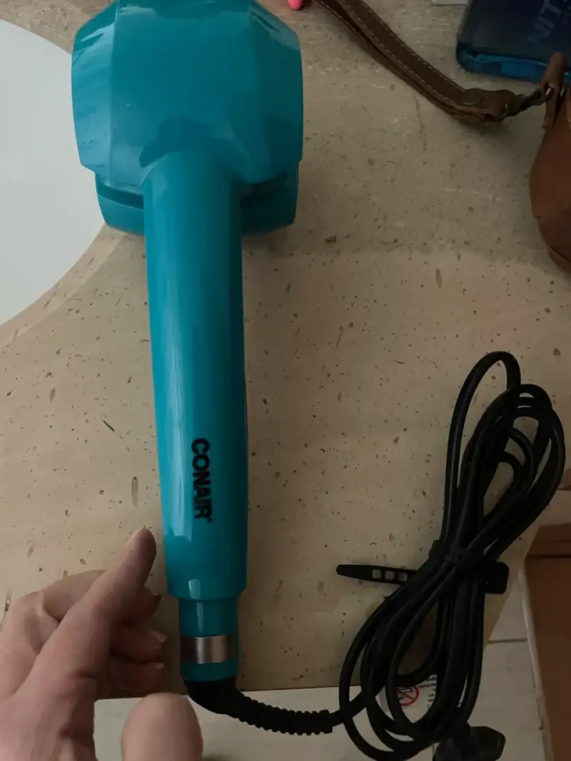 Rizador de cabello Conair azul - 1