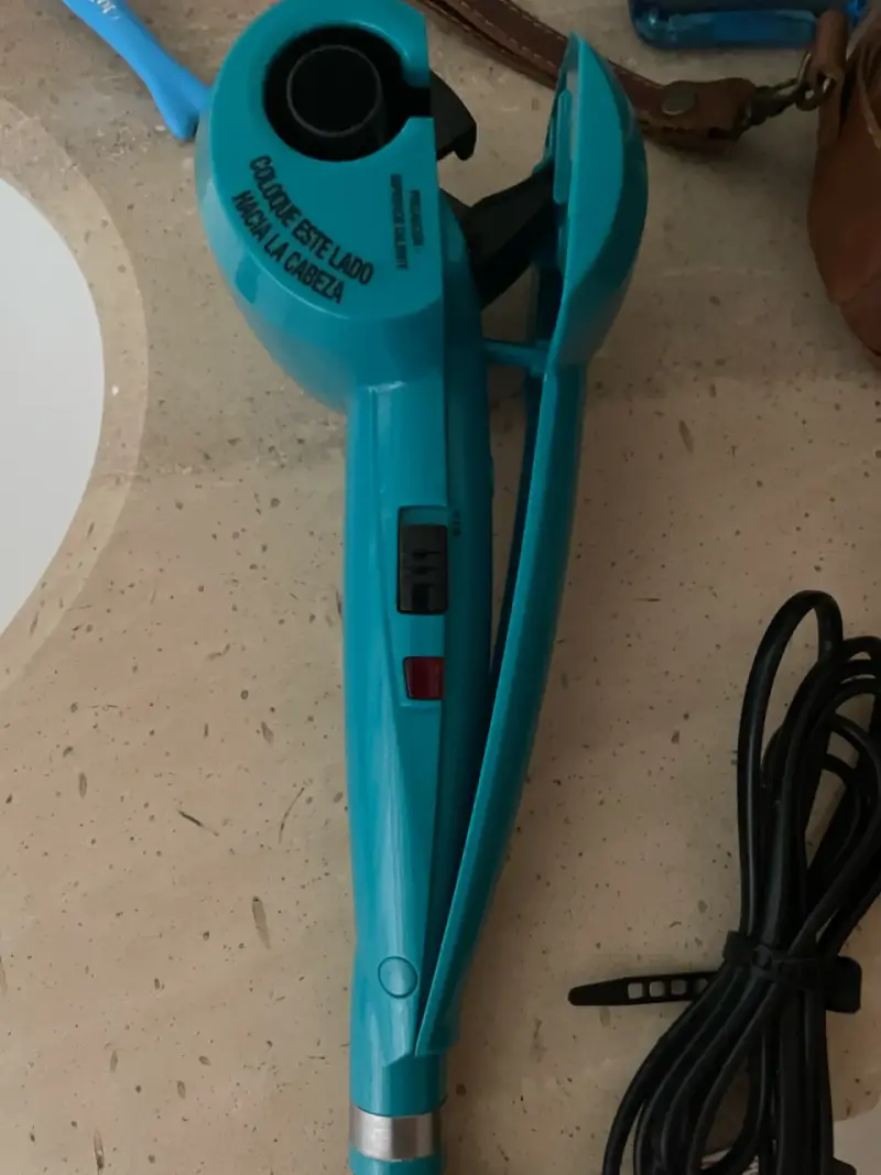 Rizador de cabello Conair azul - 2