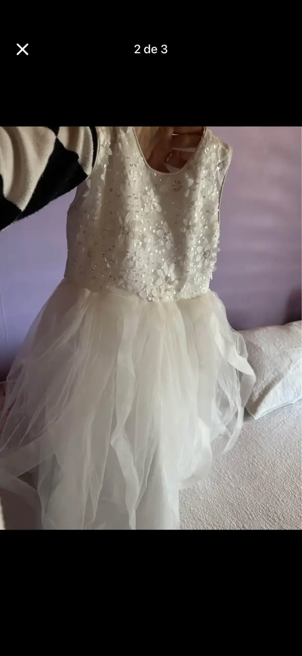 Vestido blanco - 1