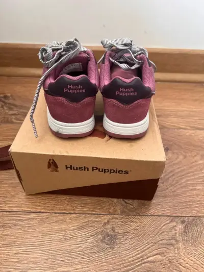 Zapatillas Hush Puppies burdeos talla 28 - miniatura 4