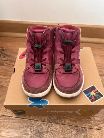 Zapatillas calpany burdeos talla 27 - miniatura 1
