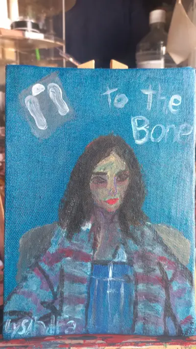 Pintura en lienzo 'To the Bone' - miniatura 1