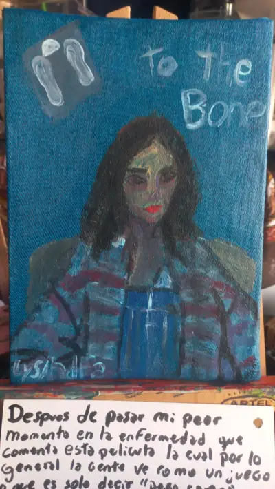 Pintura en lienzo 'To the Bone' - miniatura 2