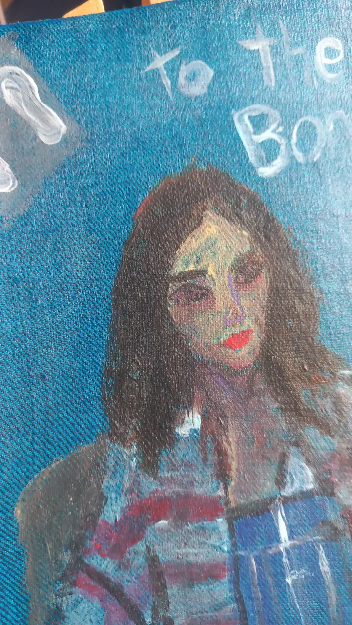Pintura en lienzo 'To the Bone' - 3
