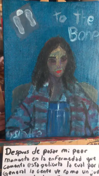 Pintura en lienzo 'To the Bone' - miniatura 4