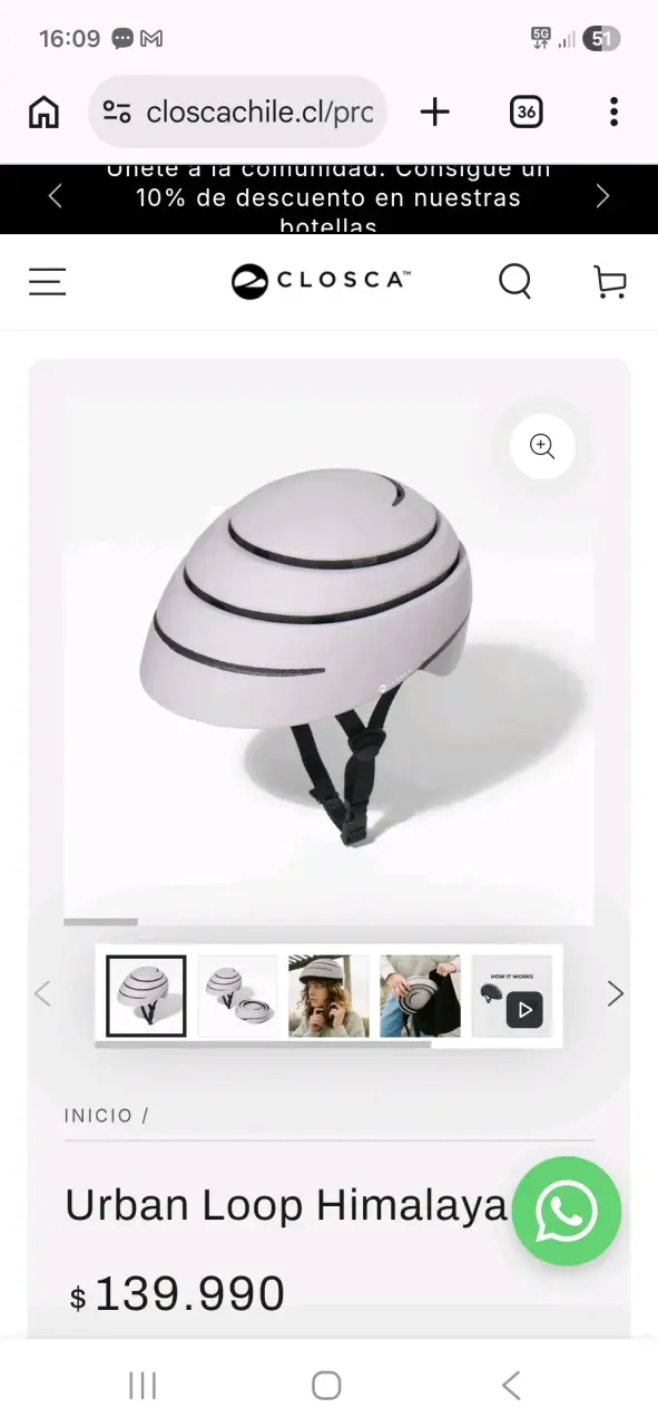 Casco plegable Closca - 6