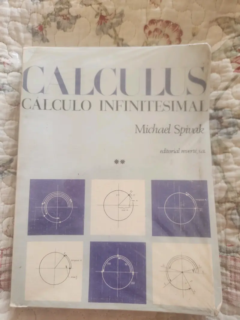 Libro Cálculo Infinitesimal Spivak