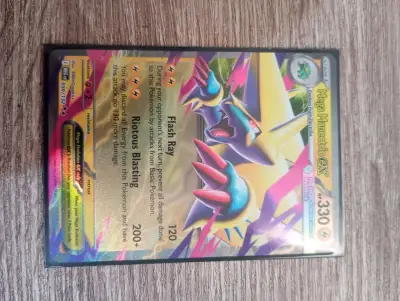 Carta Pokémon Mega Manectric EX - miniatura 1