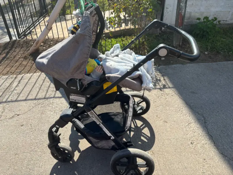 Coche Infanti travel system cloud gris - 1