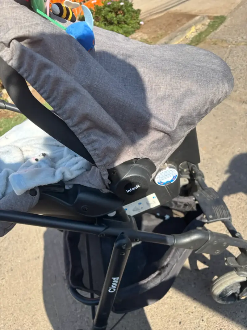 Coche Infanti travel system cloud gris - 2