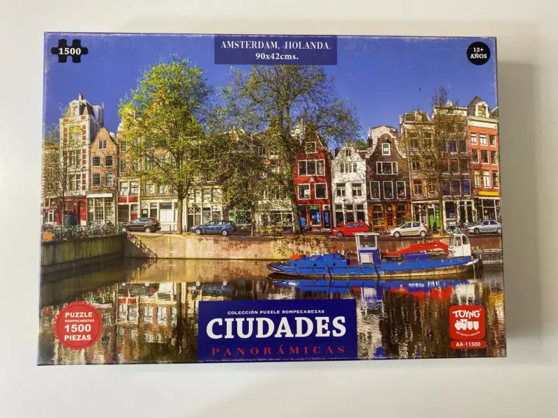 Puzzle 1500 piezas Ámsterdam