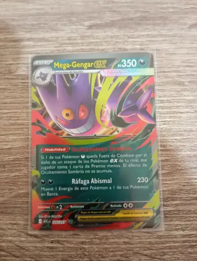 Carta Mega-Gengar EX Pokémon - miniatura 1