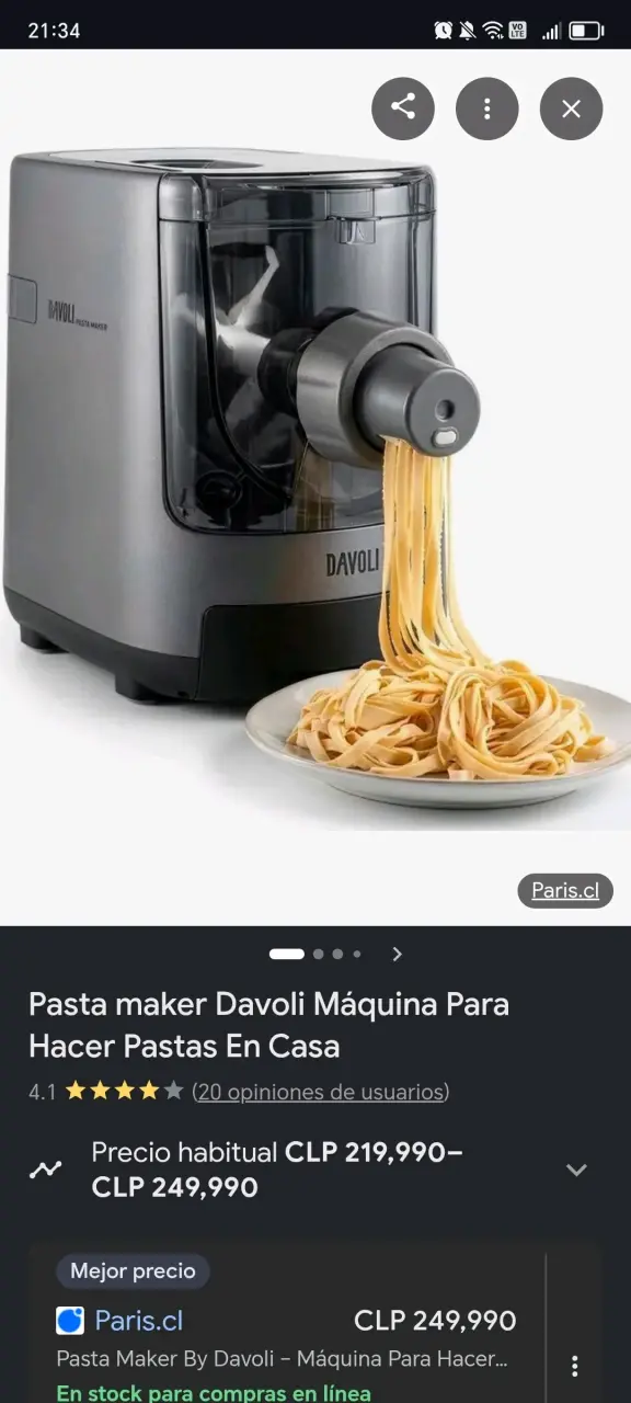 Máquina de hacer pasta Davoli - 4