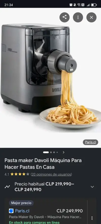 Máquina de hacer pasta Davoli - miniatura 4