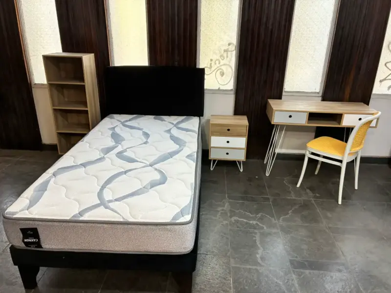 Cama con colchón de una plaza - 2