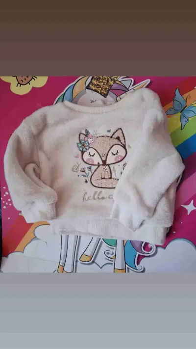 Conjunto para niña con diseño de zorro - miniatura 2