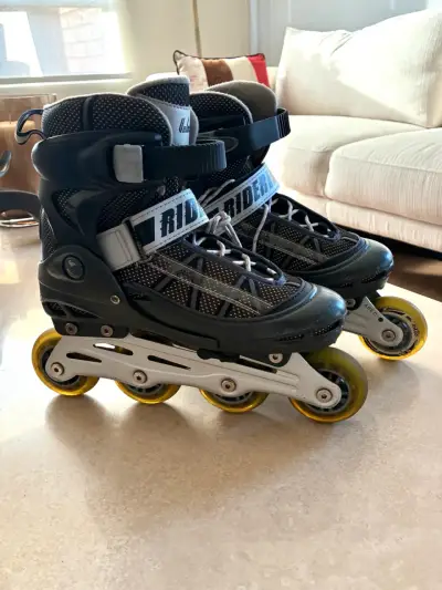 Patines en línea Rider Velocity negros Talla 36-39 - miniatura 2