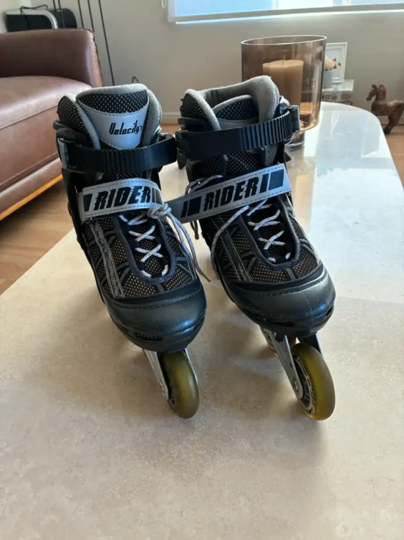 Patines en línea Rider Velocity negros Talla 36-39 - 3