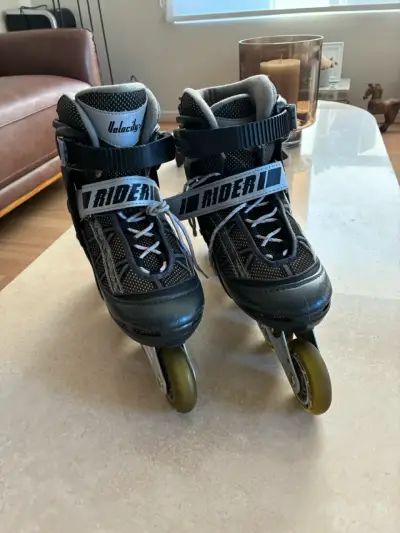 Patines en línea Rider Velocity negros Talla 36-39 - miniatura 3
