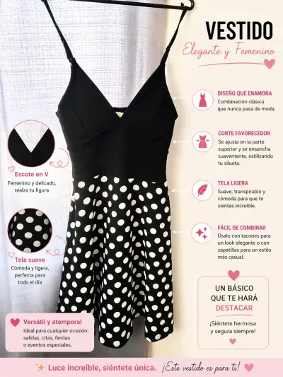 Top negro con detalles brillantes - miniatura 5
