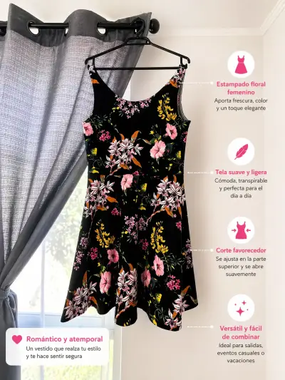 Vestido tejido trenzado beige - miniatura 3