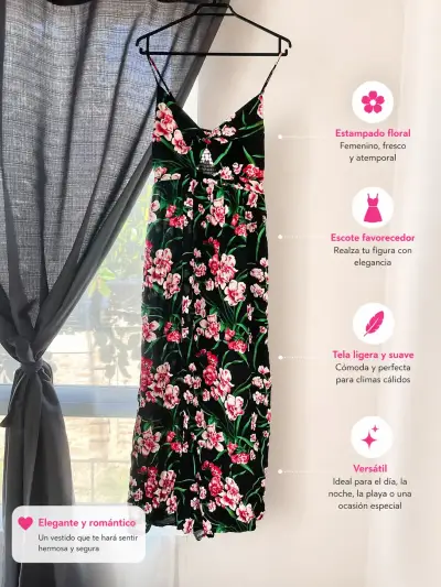 Vestido tejido trenzado beige - miniatura 5