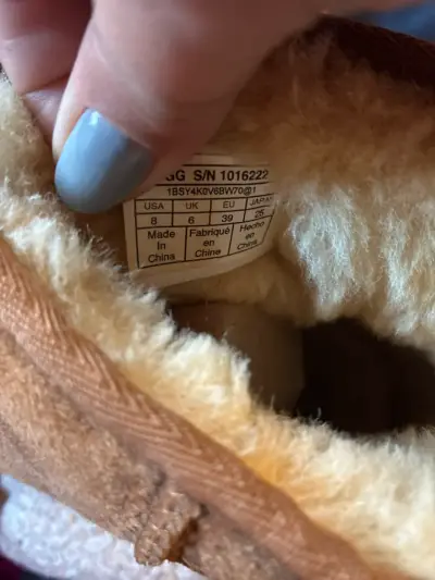 Botas UGG de gamuza marrón - miniatura 3