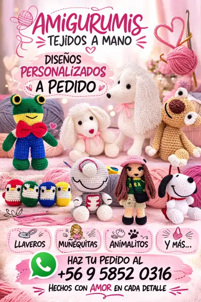 Amigurumis tejidos a mano - miniatura 1