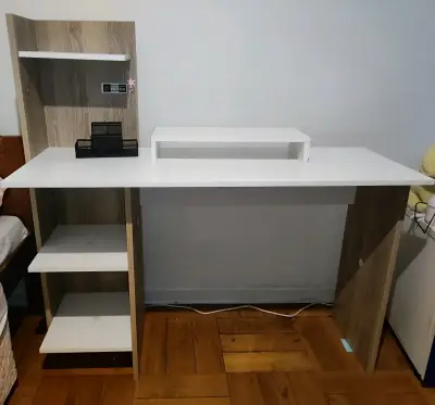 Escritorio blanco moderno - miniatura 1