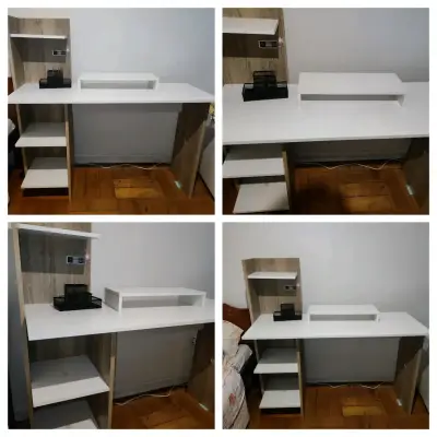 Escritorio blanco moderno - miniatura 4