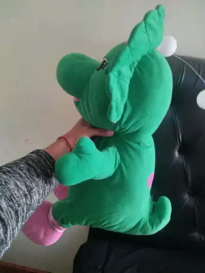 Peluche Baby Bop verde y rosado - miniatura 3